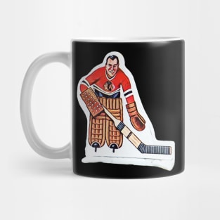 Coleco Table Hockey Players -Chicago Blackhawks Goalie Mug